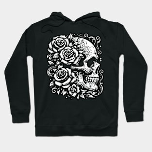 gothic skull Hoodie